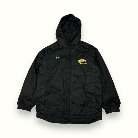 Vintage Nike Valpo basketball puffer jacket (M)