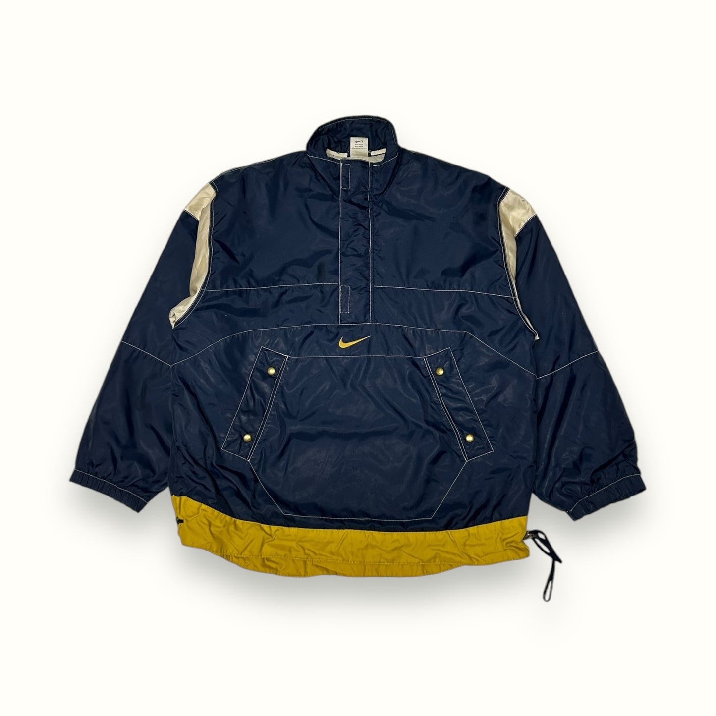 Vintage 90s Nike spell out anorak jacket (L)