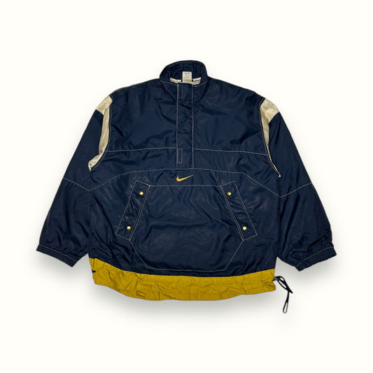 Vintage 90s Nike spell out anorak jacket (L)
