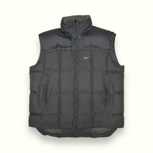 Vintage Nike gilet puffer jacket (L)