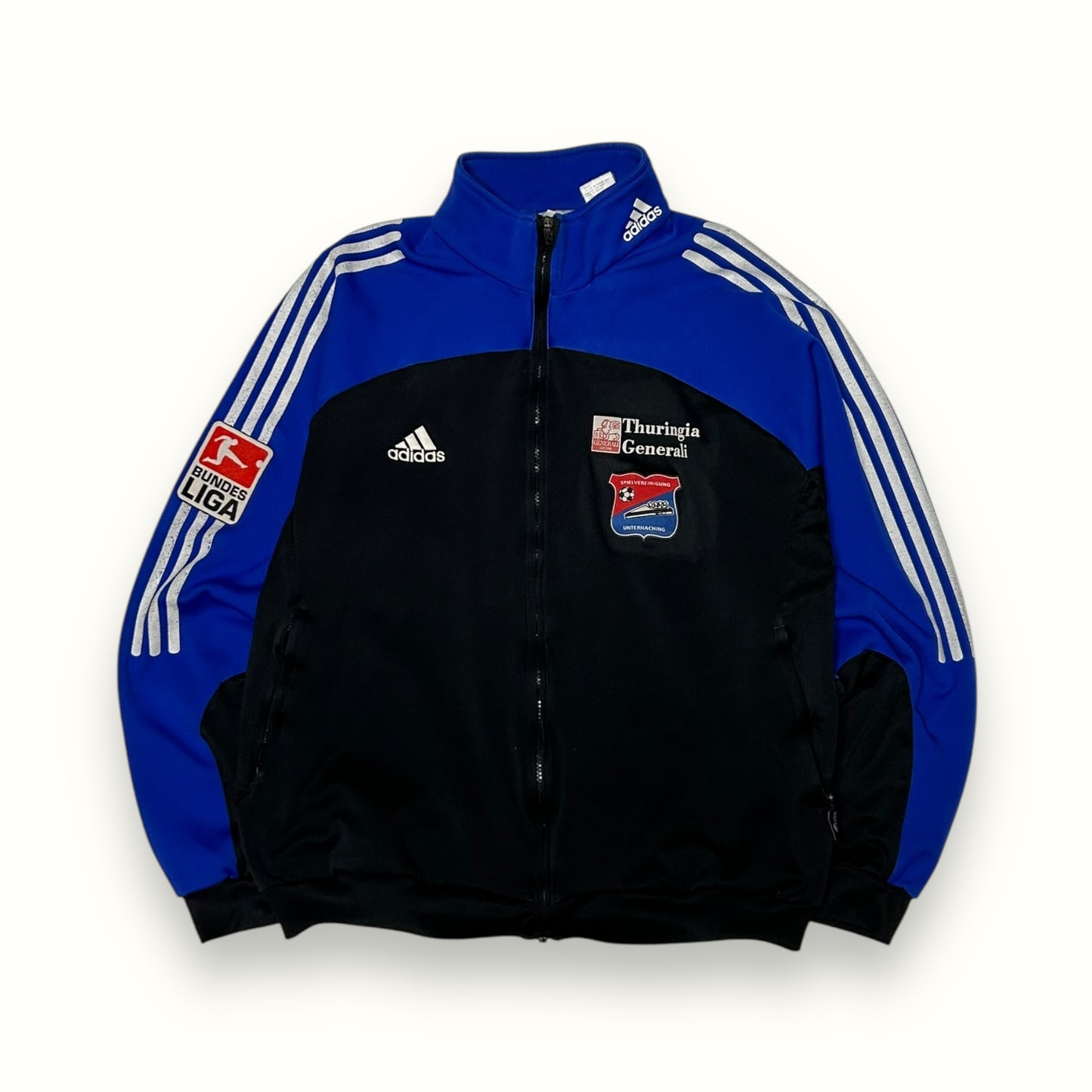 Vintage Adidas Spvgg Unterhaching football track jacket (L)