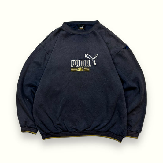 Vintage 90s Puma King spell out sweatshirt (L)