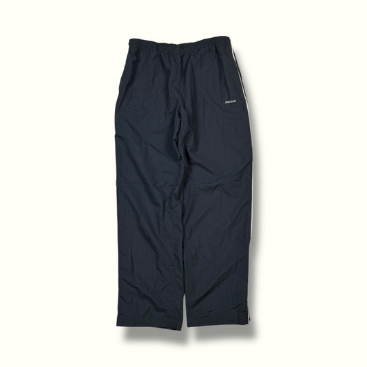 Vintage Reebok side stripe baggy track pants (M)