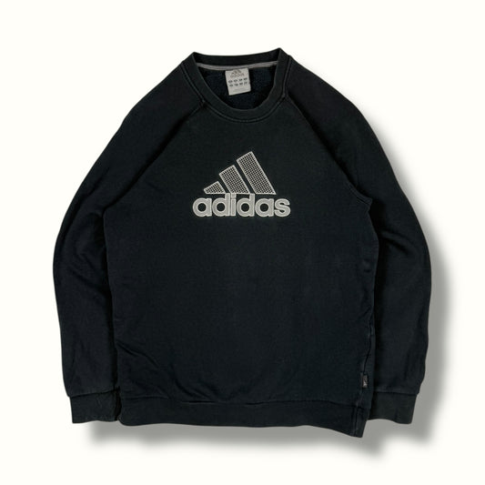 Vintage Adidas centre logo sweatshirt (XS)