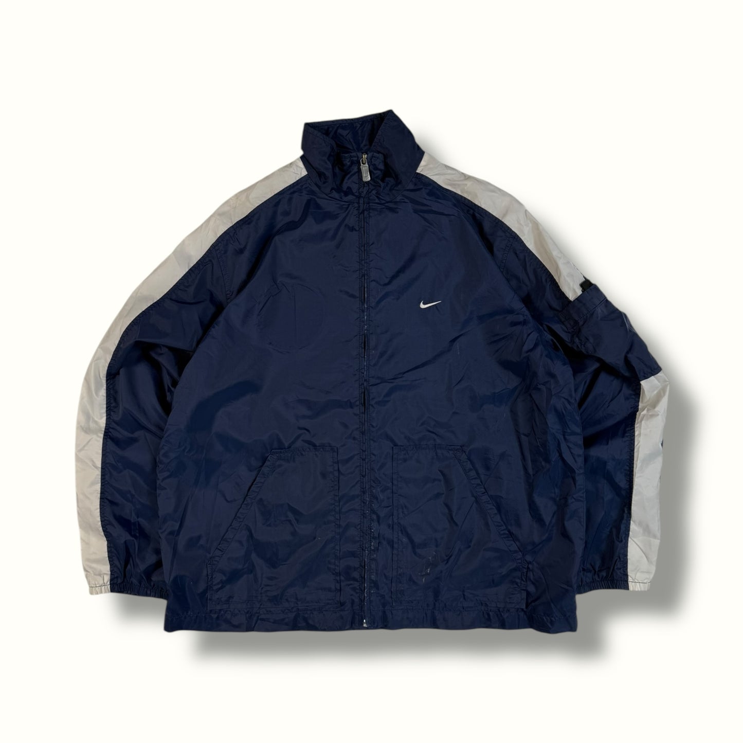 Vintage 90s Nike side stripe track jacket (M)