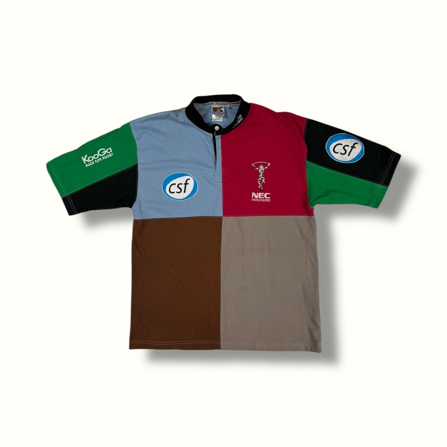 Vintage Harlequins 2001/02 Kooga rugby shirt (L)
