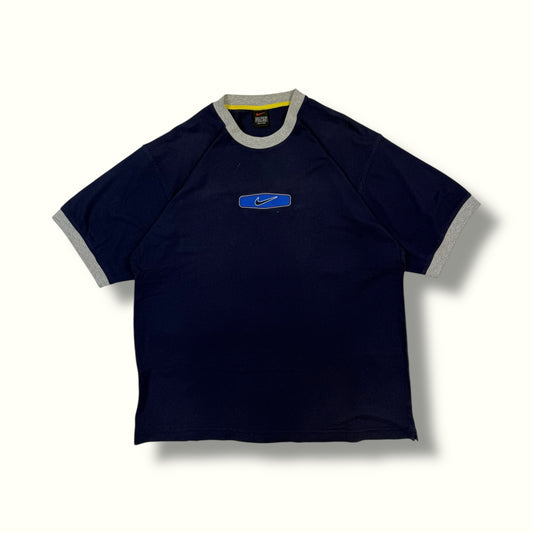 Vintage 90s Nike centre swoosh tee (XL)