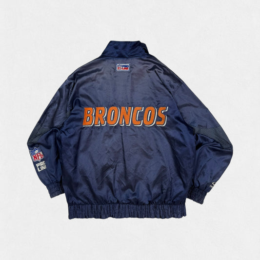 Vintage 90s Denver Broncos Logo athletic pro line NFL jacket (M)