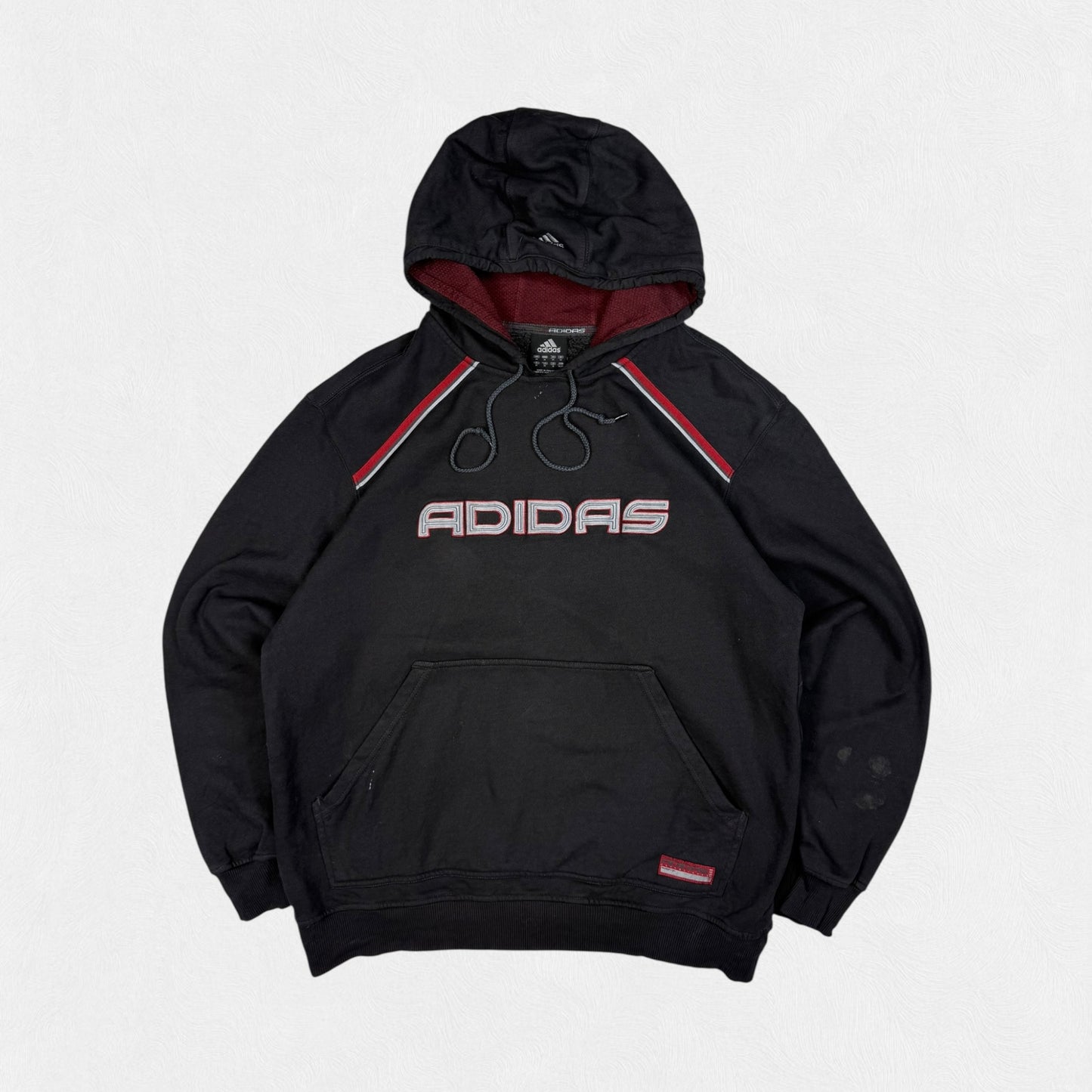 Vintage Adidas spell out hoodie (M)