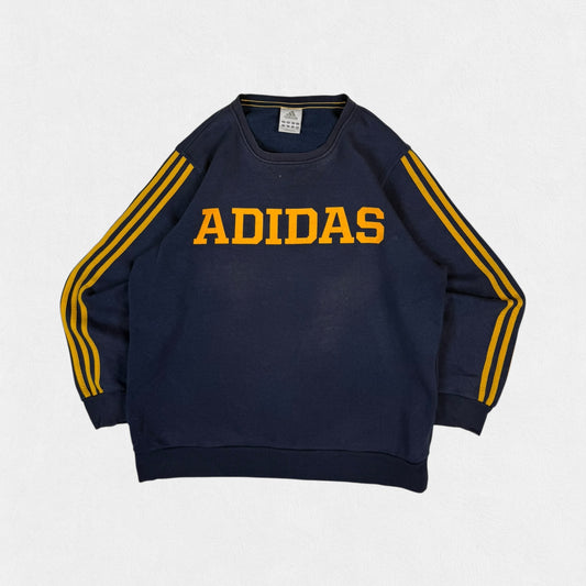 Vintage Adidas spell out sweatshirt (L)