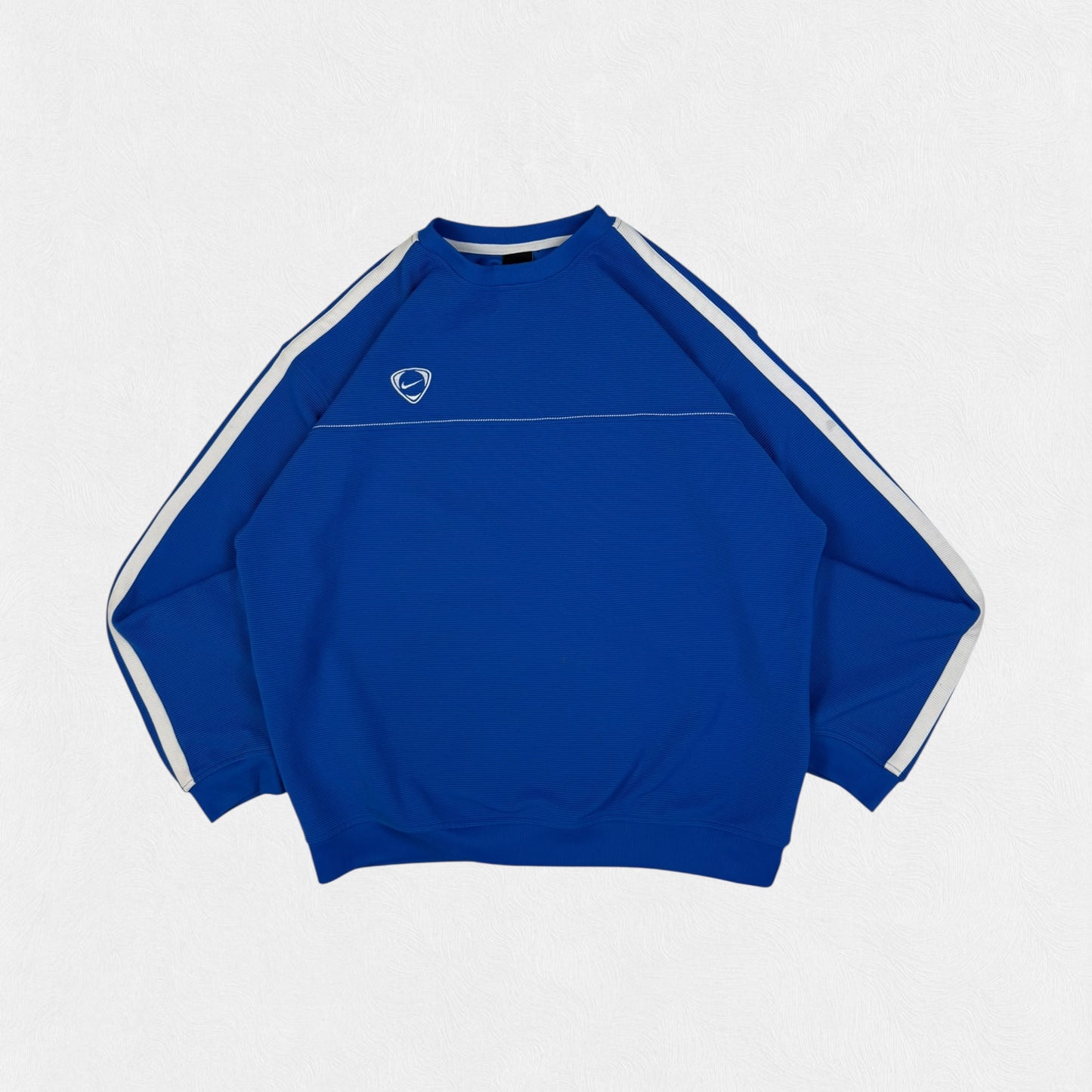 Vintage Nike shield football side stripe sweatshirt (XL)