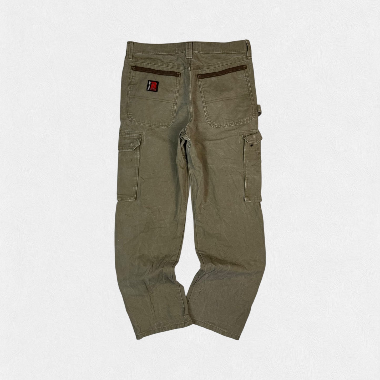 Wrangler Riggs baggy double knee carpenter pants (W33)