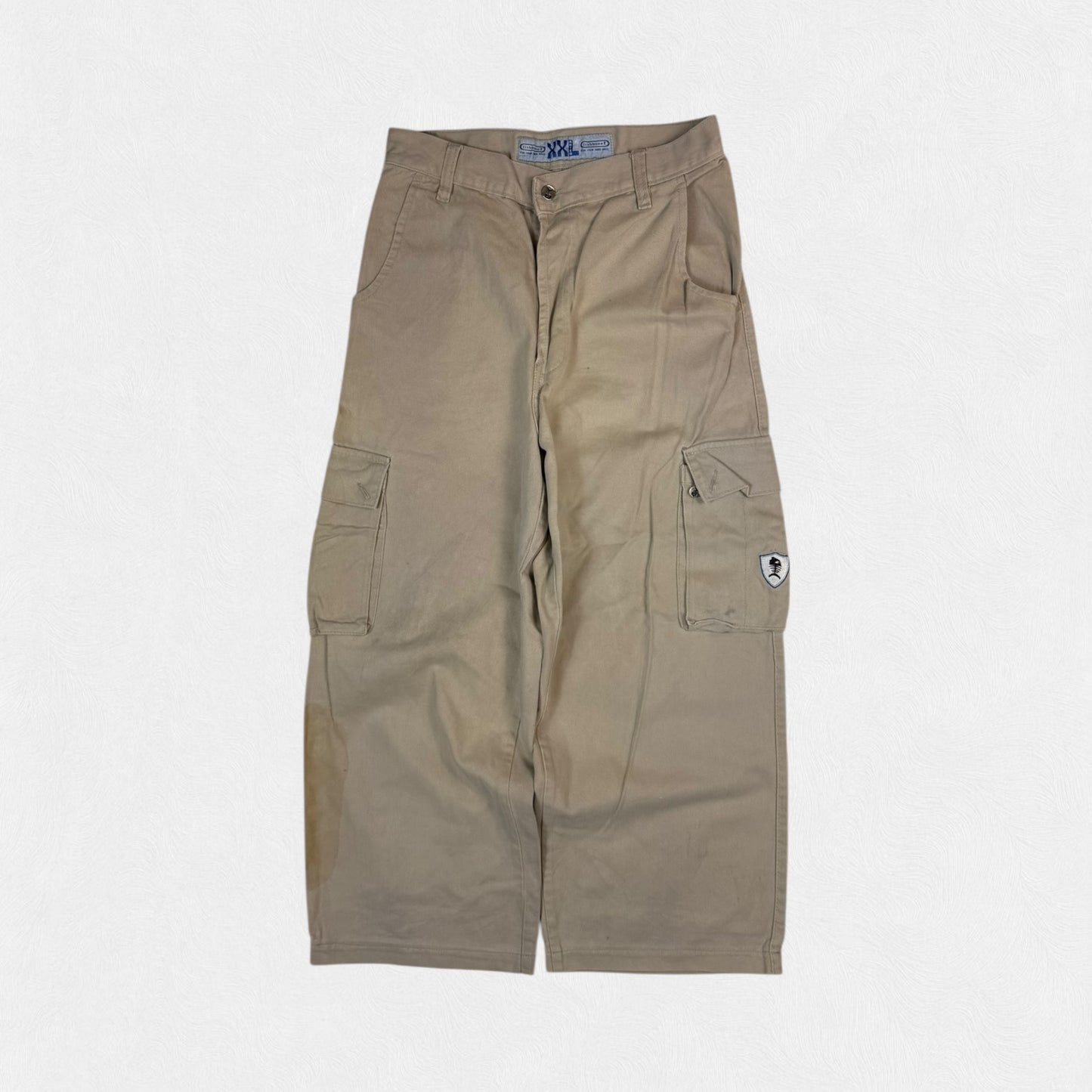 Vintage Y2K Fishbone baggy cargo pants (W30)