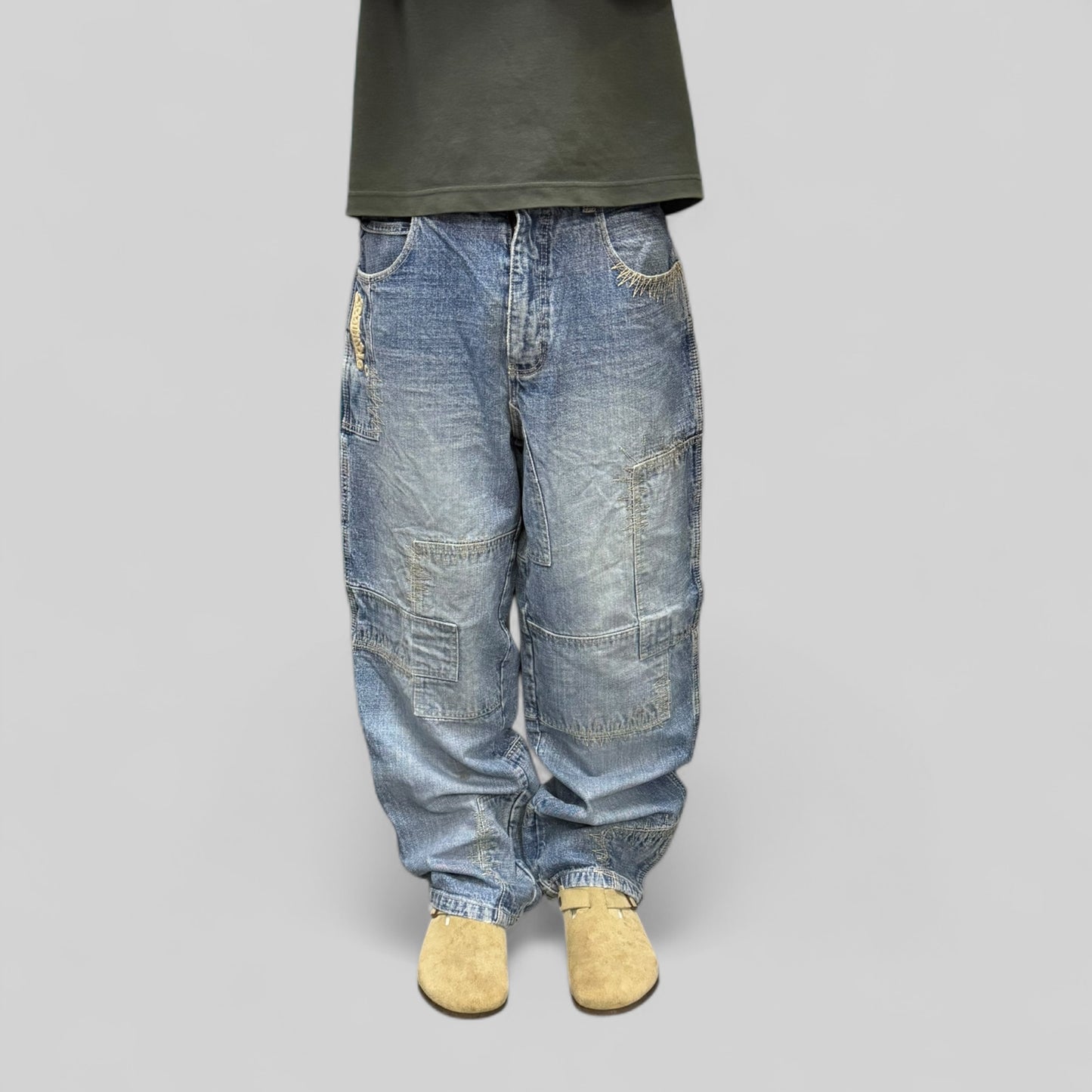 Vintage Southpole baggy denim jeans (W36)