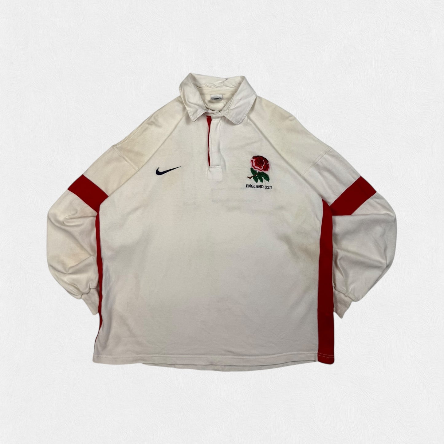 Vintage England Under 21 1997-99 Nike rugby union shirt (XL)