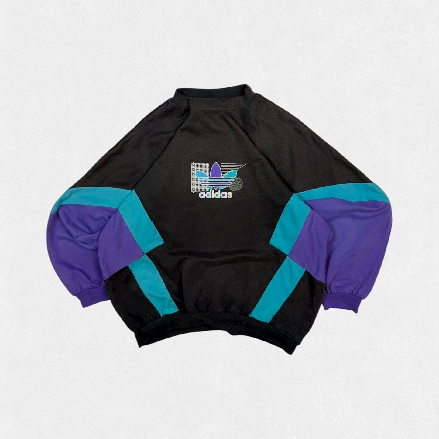 Vintage 90s Adidas originals centre logo sweatshirt (S)