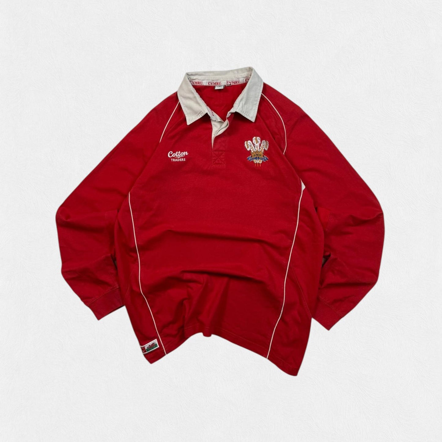 Vintage Wales Cotton Traders rugby union shirt (XL)