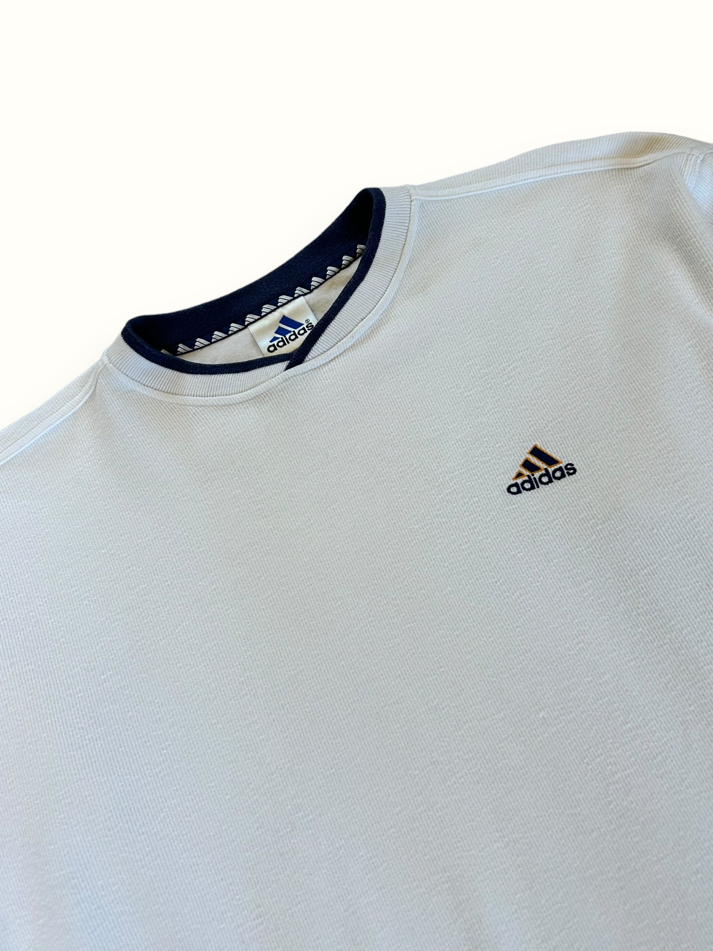 Vintage 90s Adidas small logo sweatshirt (L)