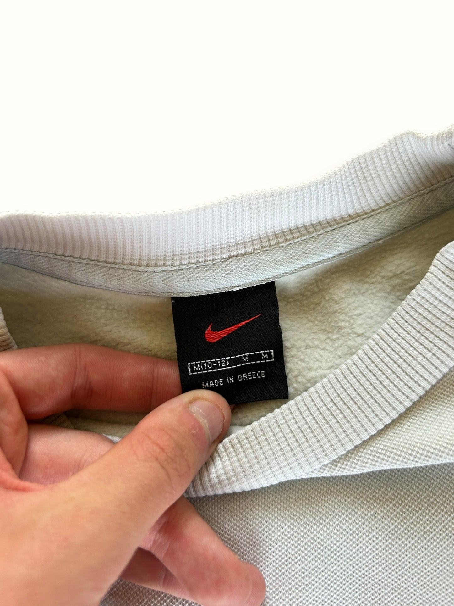 Vintage 90s Nike centre swoosh sweatshirt (XS)