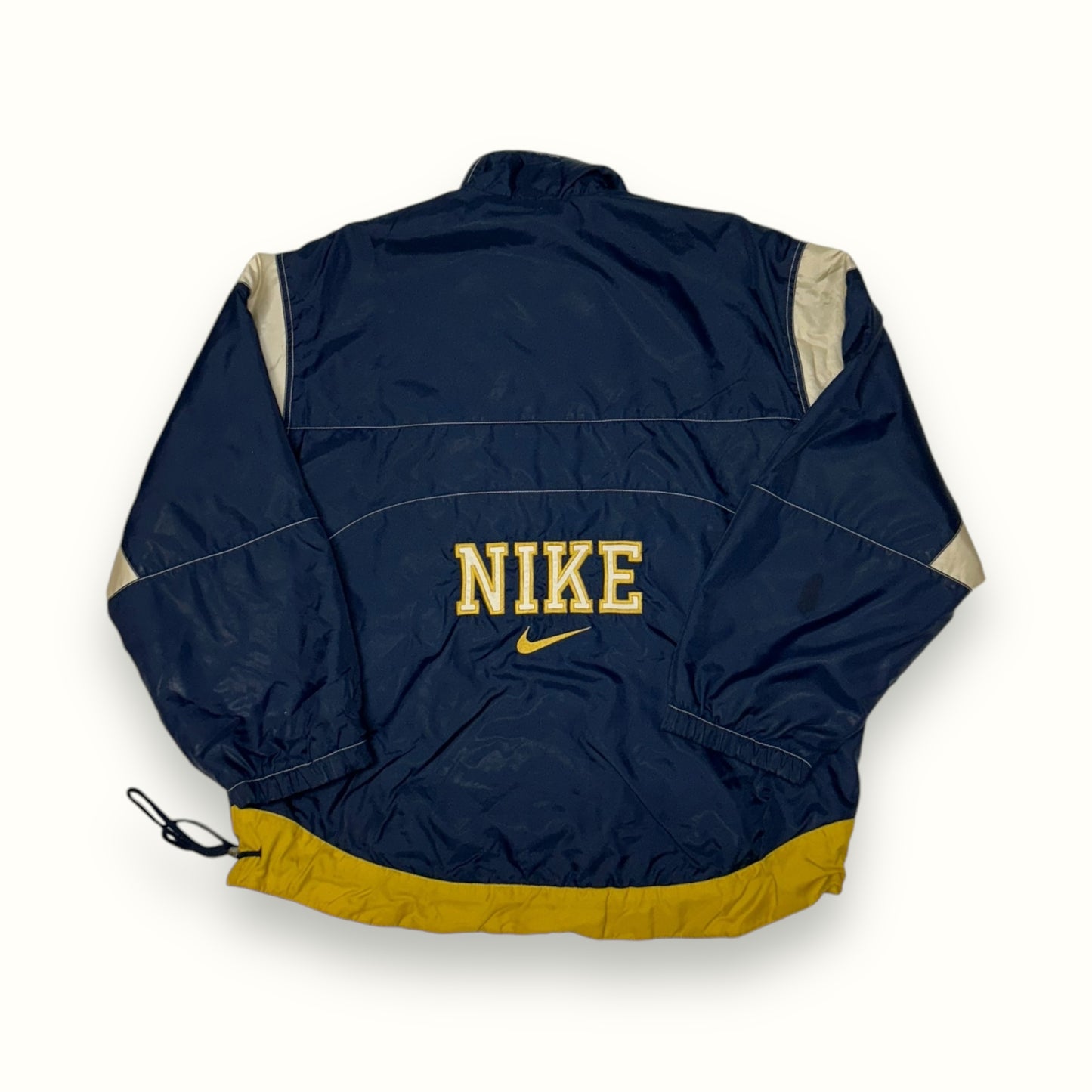 Vintage 90s Nike spell out anorak jacket (L)