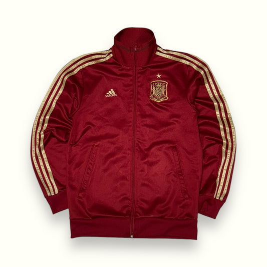 Spain Adidas football track jacket (S)