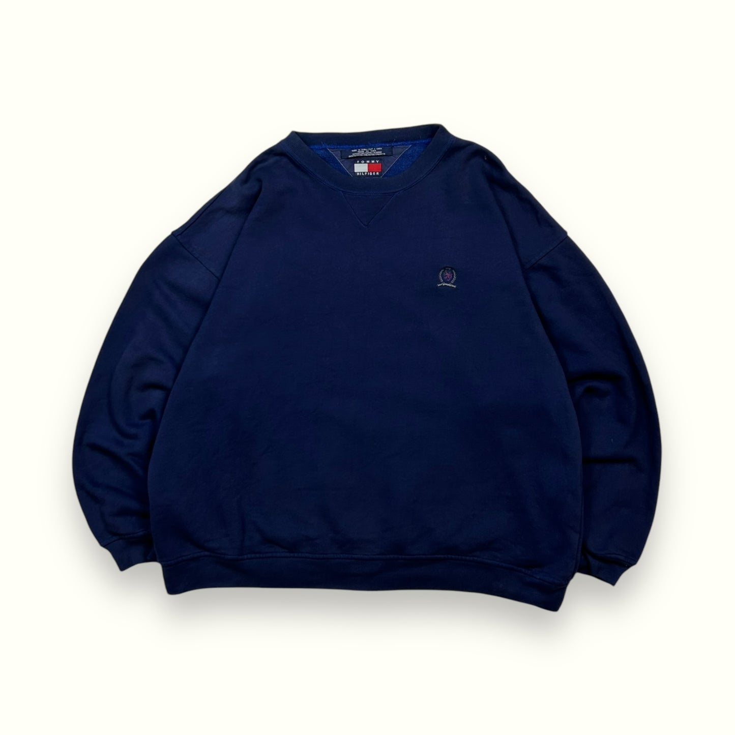 Vintage 90s Tommy Hilfiger small logo sweatshirt (XL)