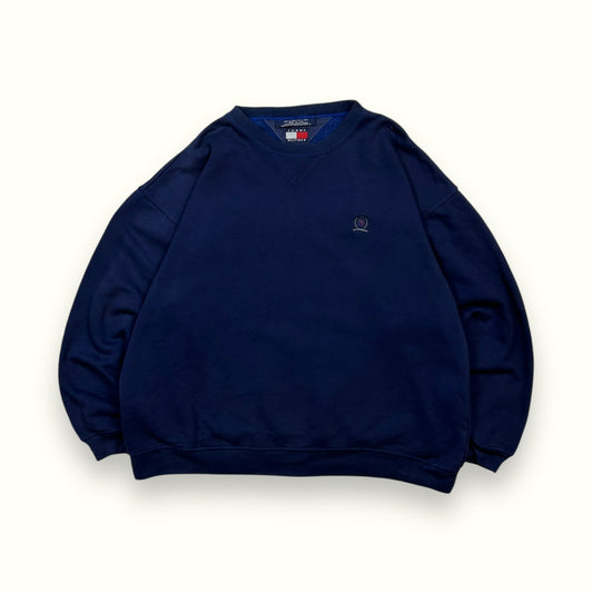 Vintage 90s Tommy Hilfiger small logo sweatshirt (XL)
