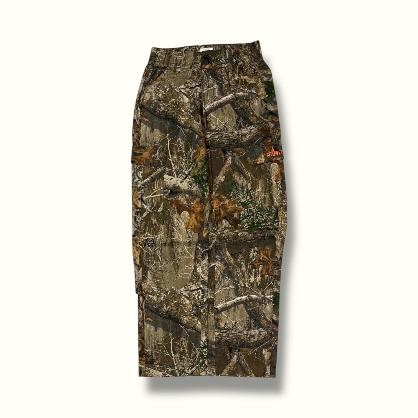Real tree baggy cargo pants (W28)