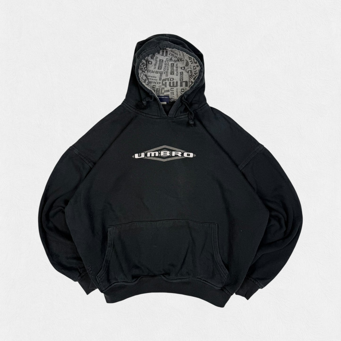Vintage Umbro spell out hoodie (XL)