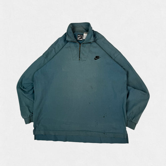 Vintage 90s Nike quarter zip sweatshirt (XXL)
