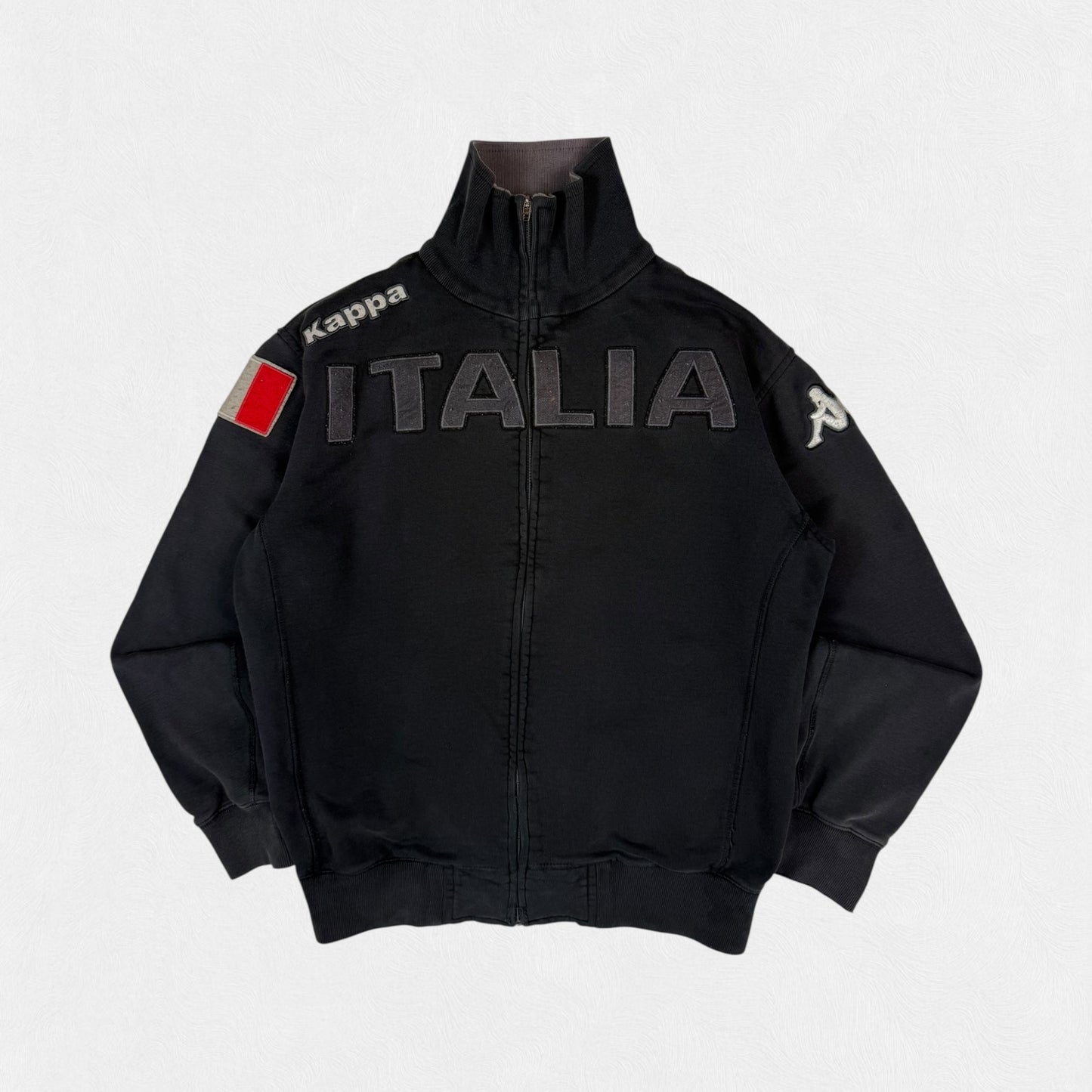 Vintage Italy Kappa spell out football track top (L)