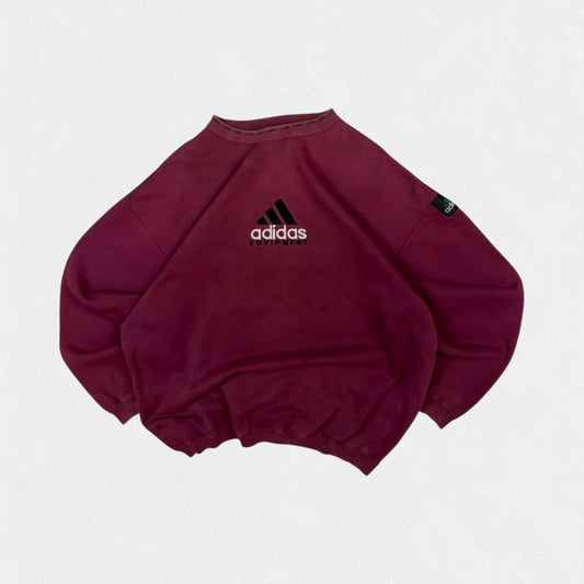 Vintage 90s Adidas equipment centre logo sweatshirt (L)