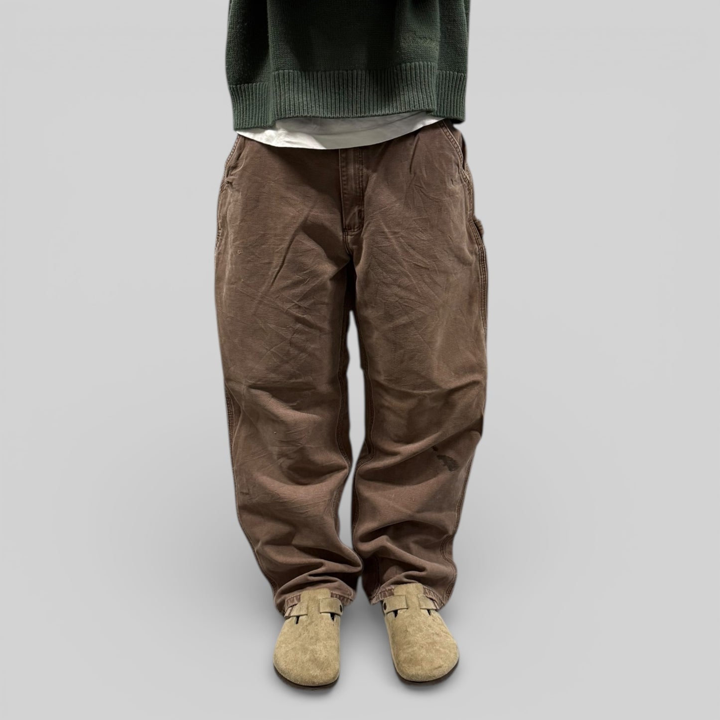 Vintage Carhartt baggy carpenter pants (W34)