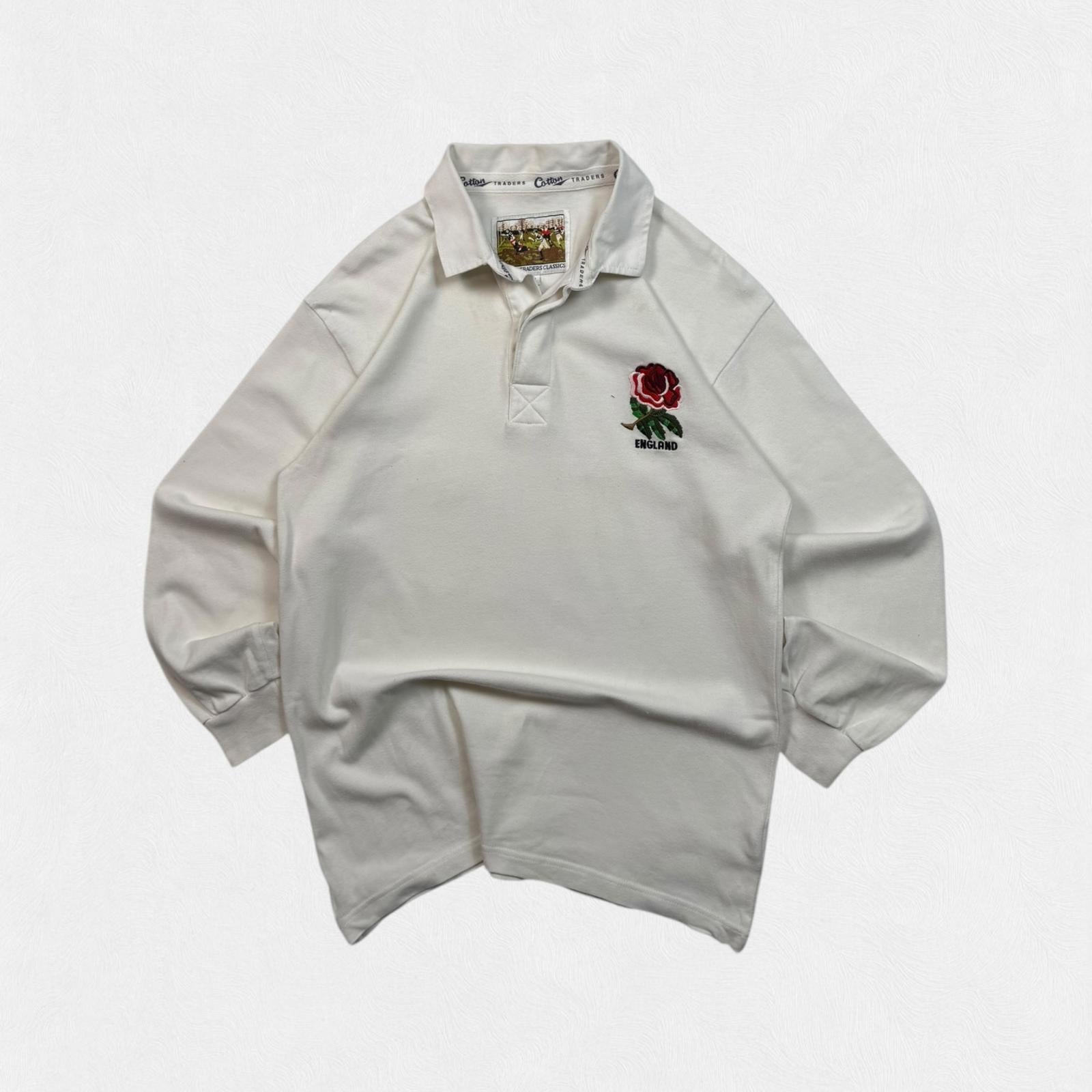 Vintage England cotton traders rugby union shirt (M)
