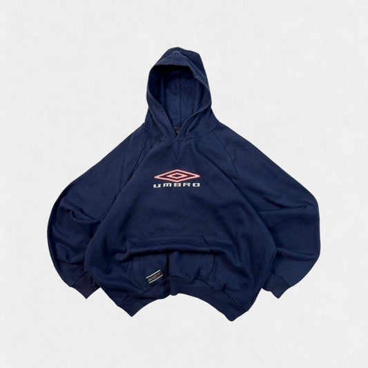 Vintage Umbro centre logo hoodie (XXL)