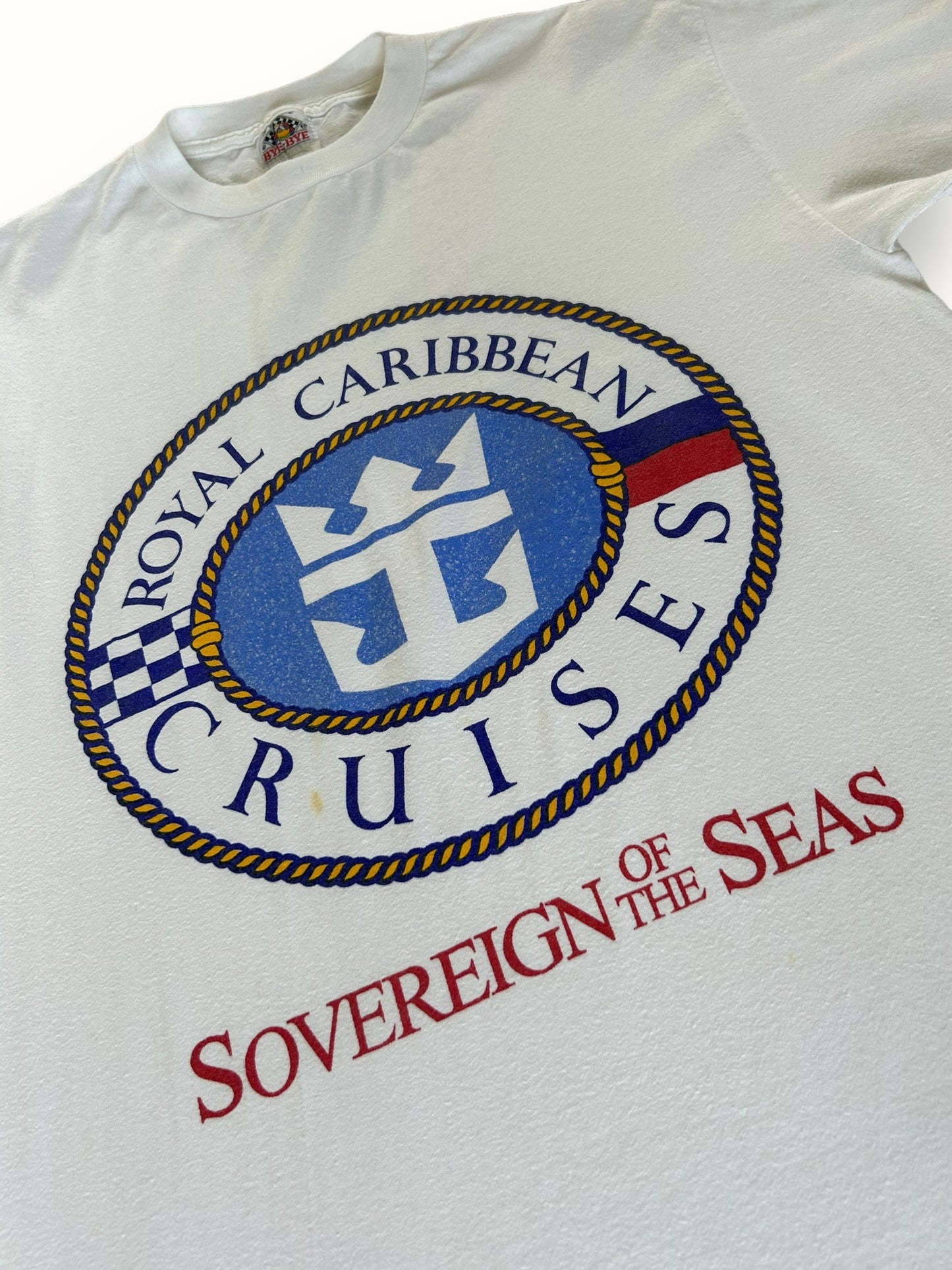Vintage Royal Caribbean cruises graphic tee (L)