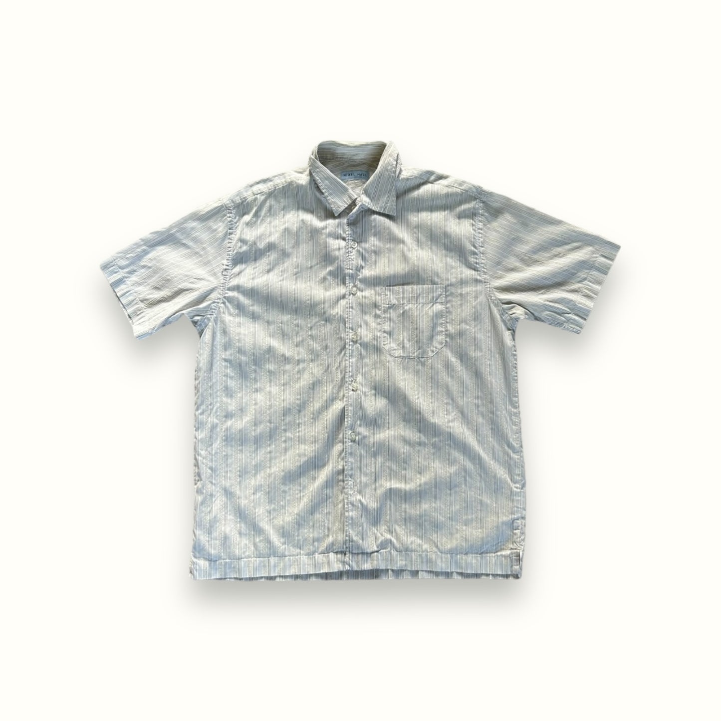 Nigel Hall short sleeve striped shirt (XL)