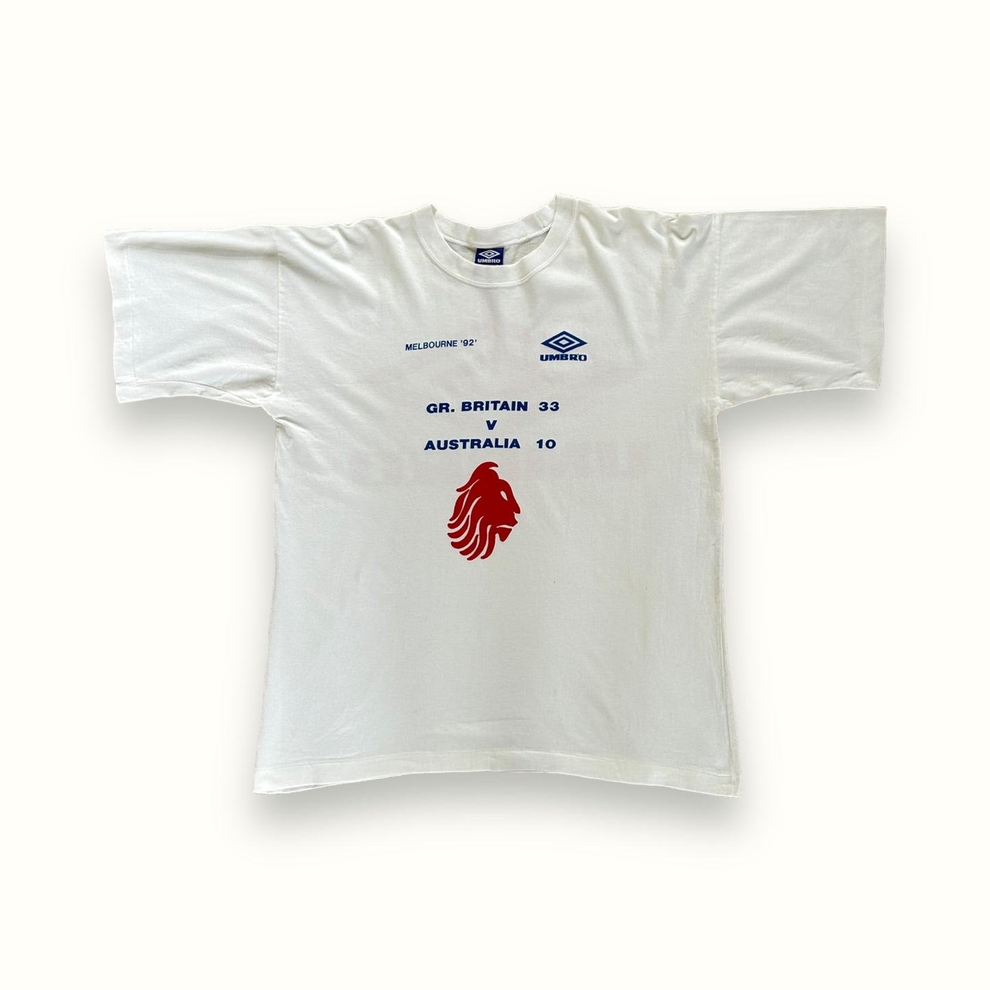 Vintage Umbro 1992 Ashes series tee (L)