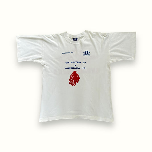 Vintage Umbro 1992 Ashes series tee (L)
