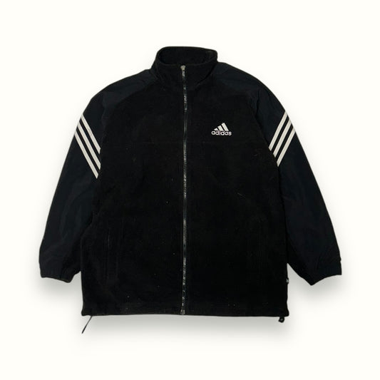 Vintage Adidas full zip fleece jacket (L)