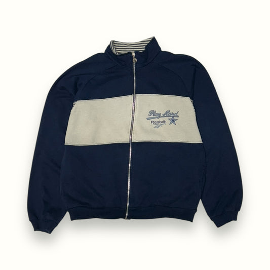 Vintage 90s Reebok full zip sweatshirt (L)