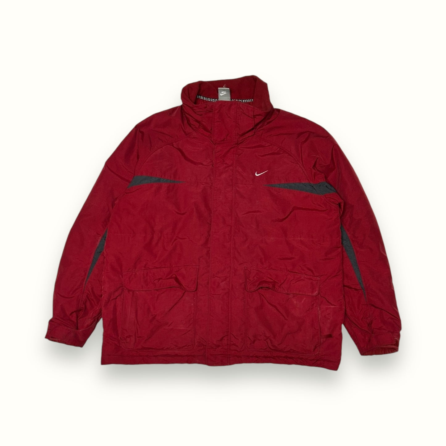 Vintage Nike big swoosh rain jacket (XL)