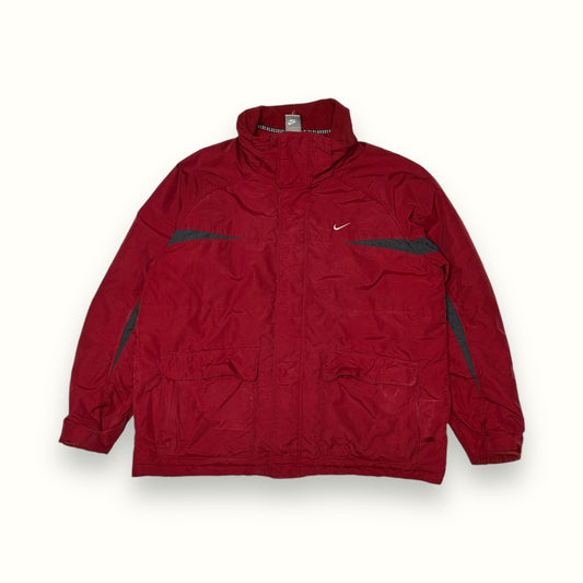 Vintage Nike big swoosh rain jacket (XL)