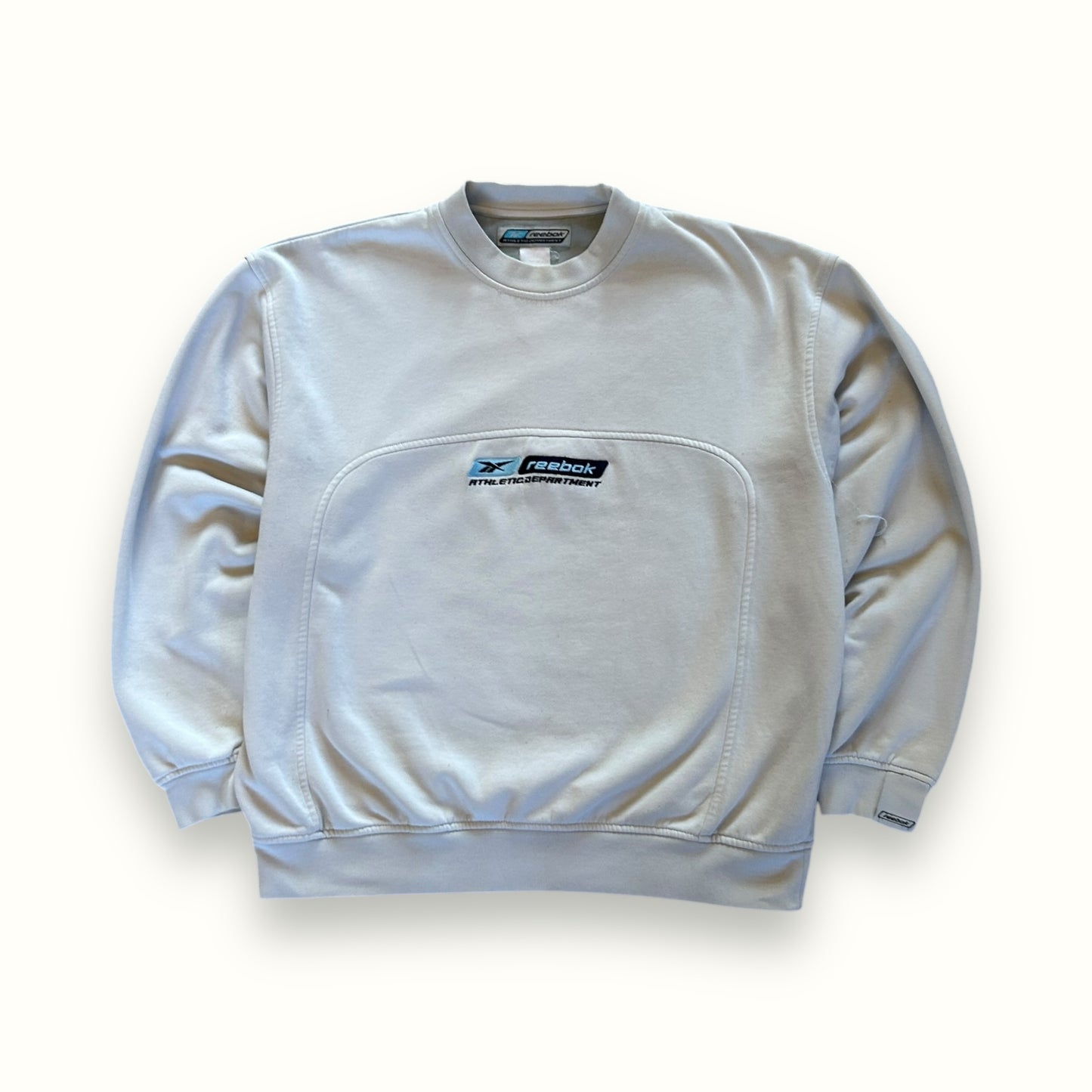 Vintage Reebok athletic dept spell out sweatshirt (L)