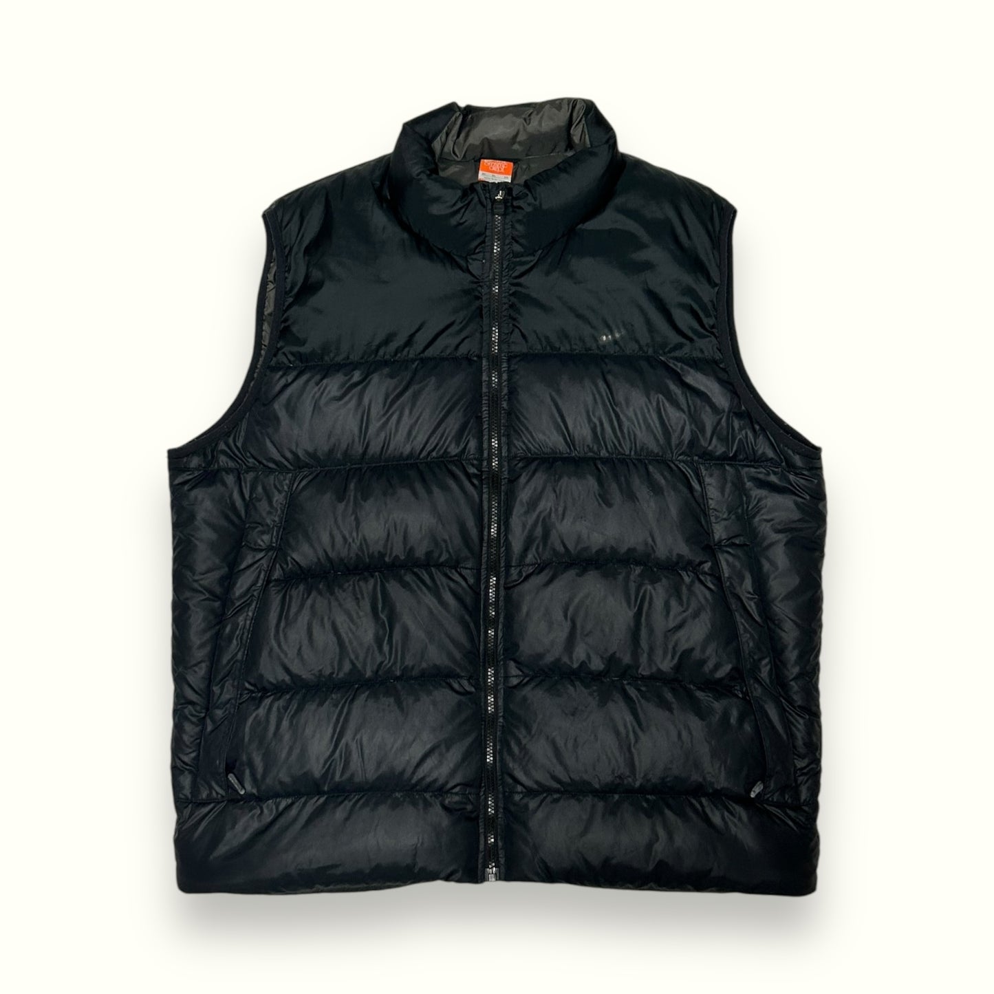 Vintage Nike athletic dept gilet puffer jacket (XL)