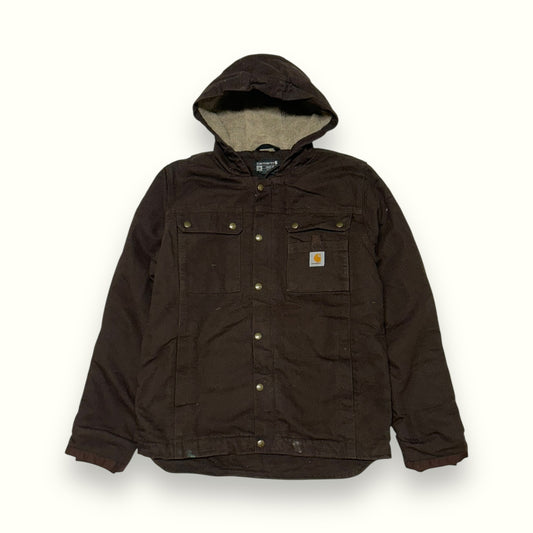 Carhartt Bartlett hooded utility workwear jacket (M)