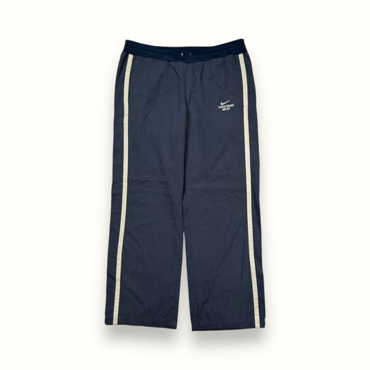 Vintage Nike baggy side stripe track pants (S)