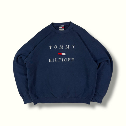 Vintage 90s Tommy Hilfiger spell out sweatshirt (L)