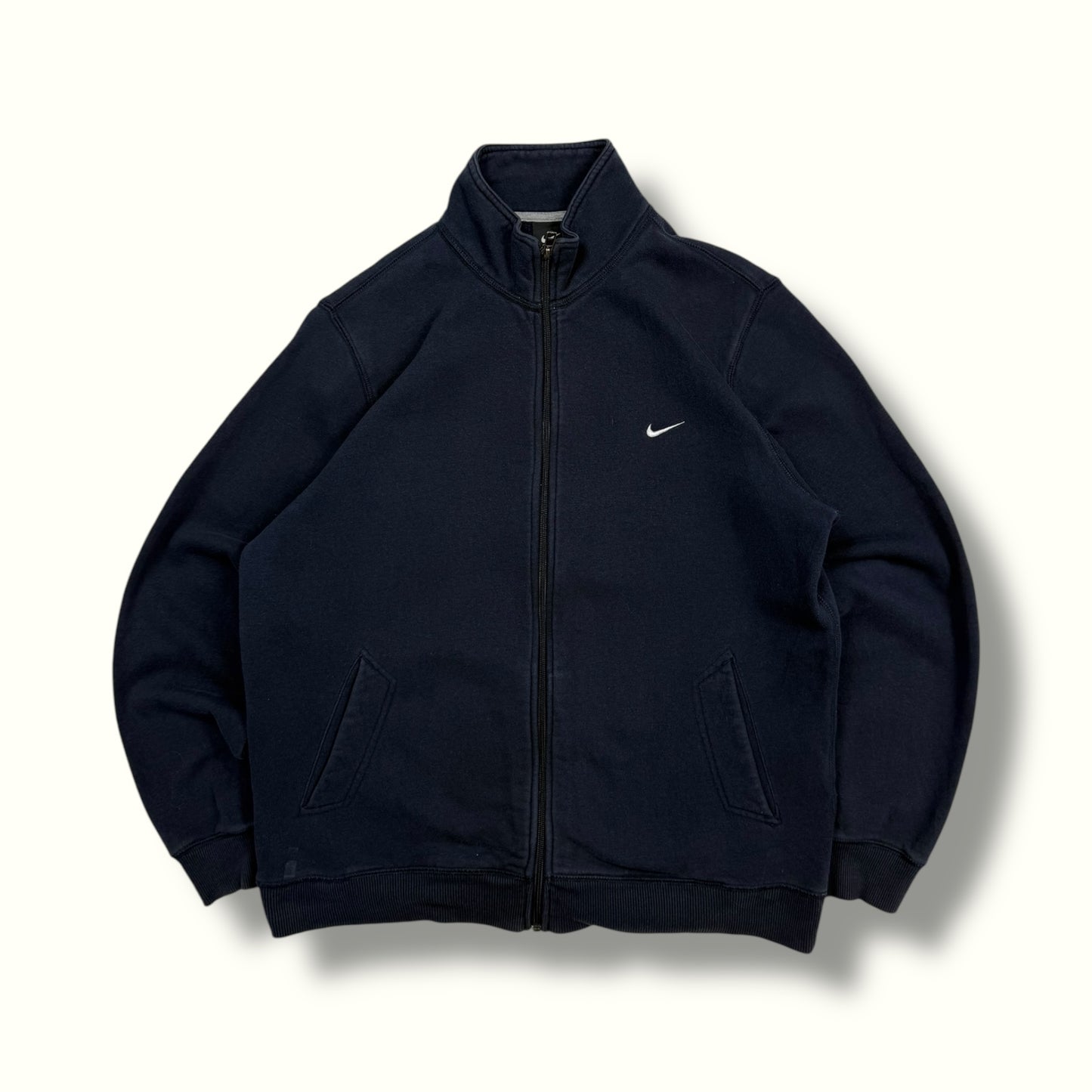 Nike mini swoosh full zip sweatshirt (L)