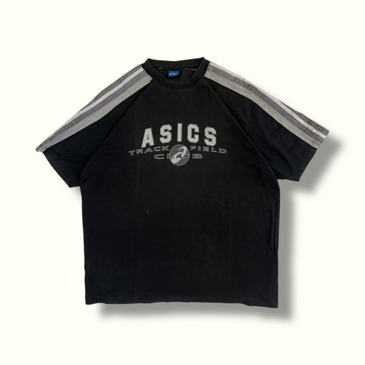 Vintage 90s Asics spell out tee (L)